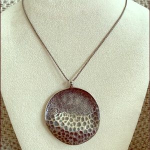 Silpada oxidized sterling silver necklace